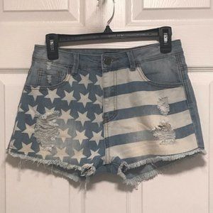 Chiqle Denim Architect Shorts